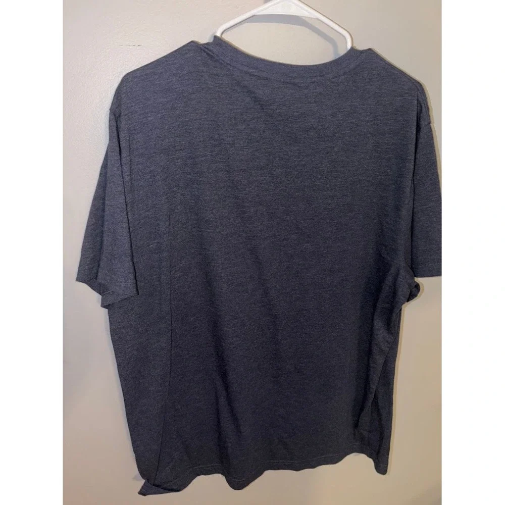 Banana Republic Premium Wash Mens XL Charcoal‎ Gray Heather Short Sleeve T-Shirt